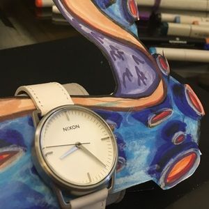 White 🔥Nixon🔥 Watch